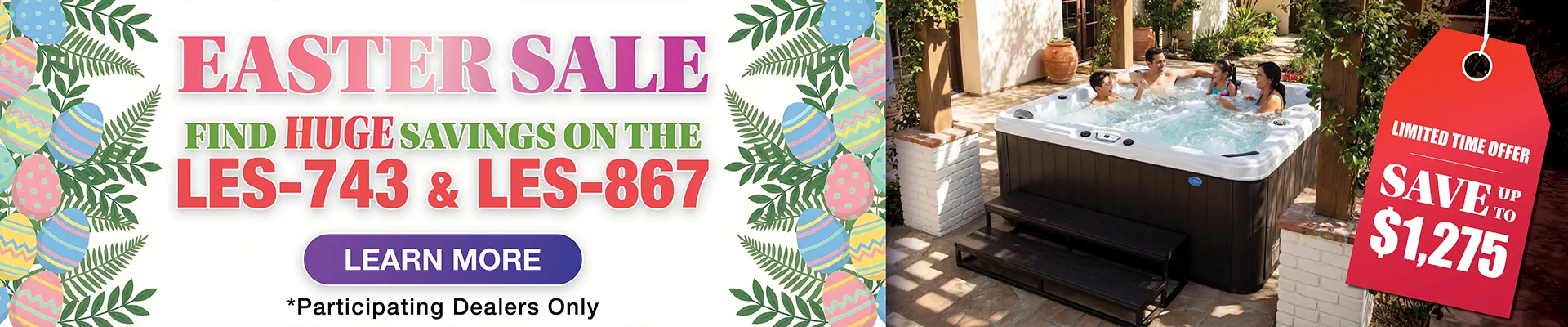 Calspas hot tub being used in a family setting - Vienna